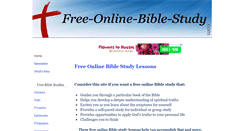 Desktop Screenshot of free-online-bible-study.com